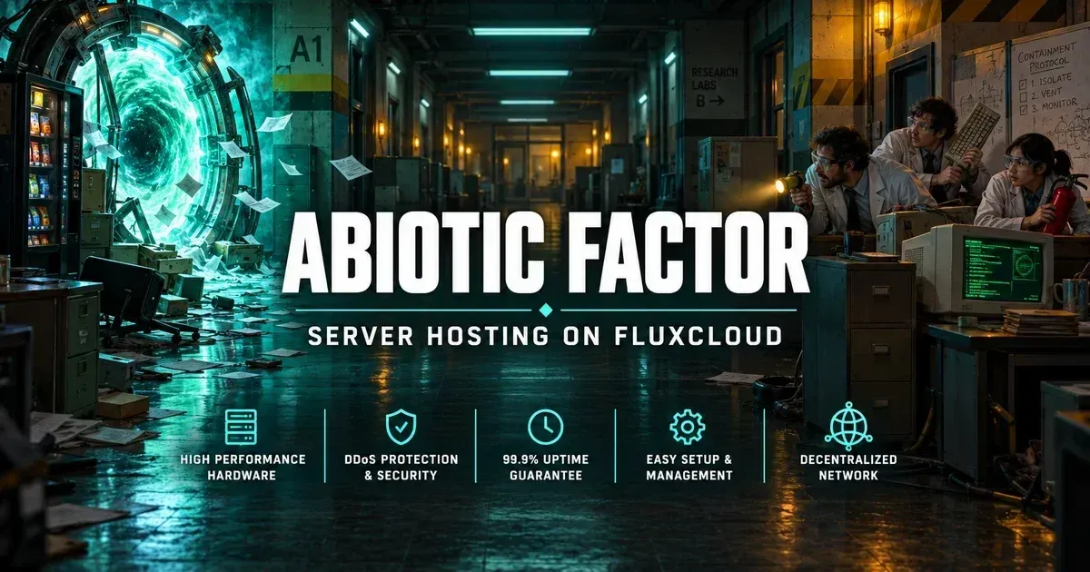 Abiotic Factor Server Hosting