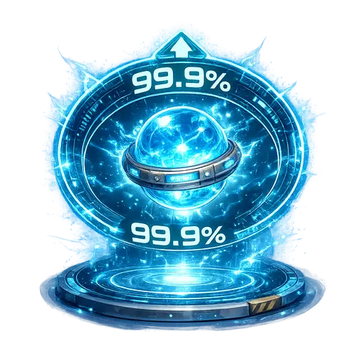 99.9% Uptime