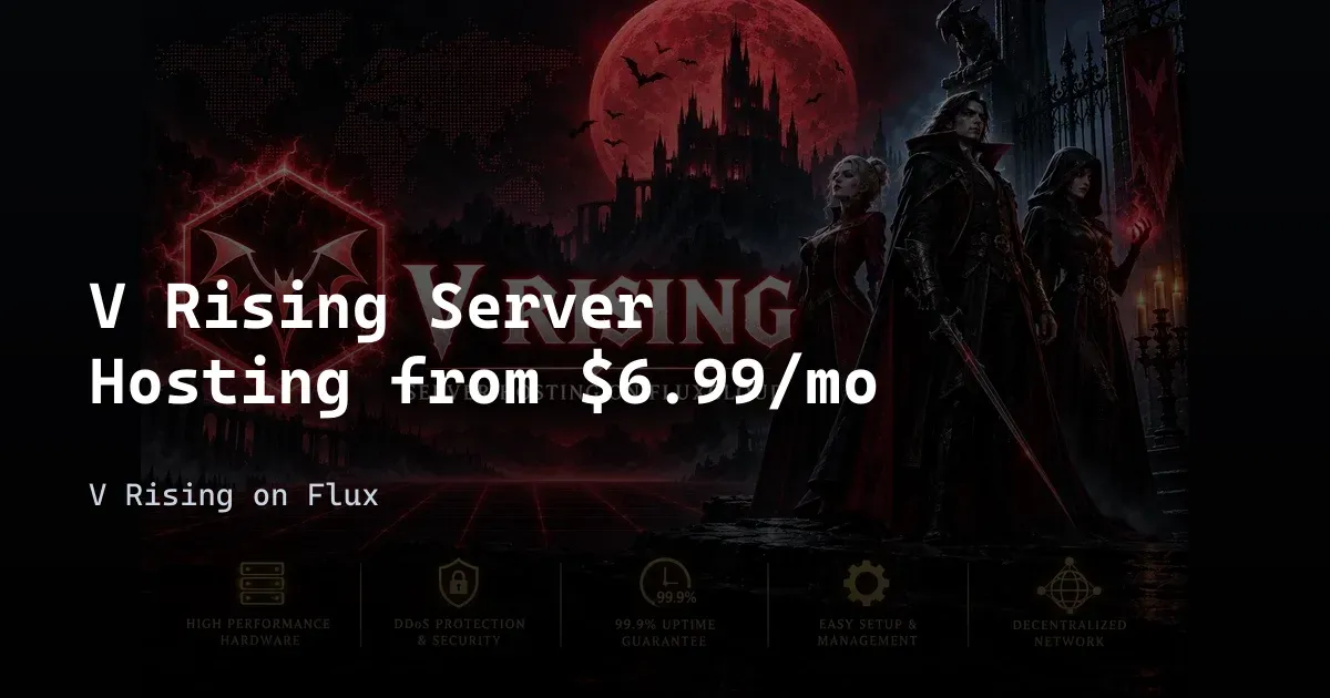 V Rising Server Hosting