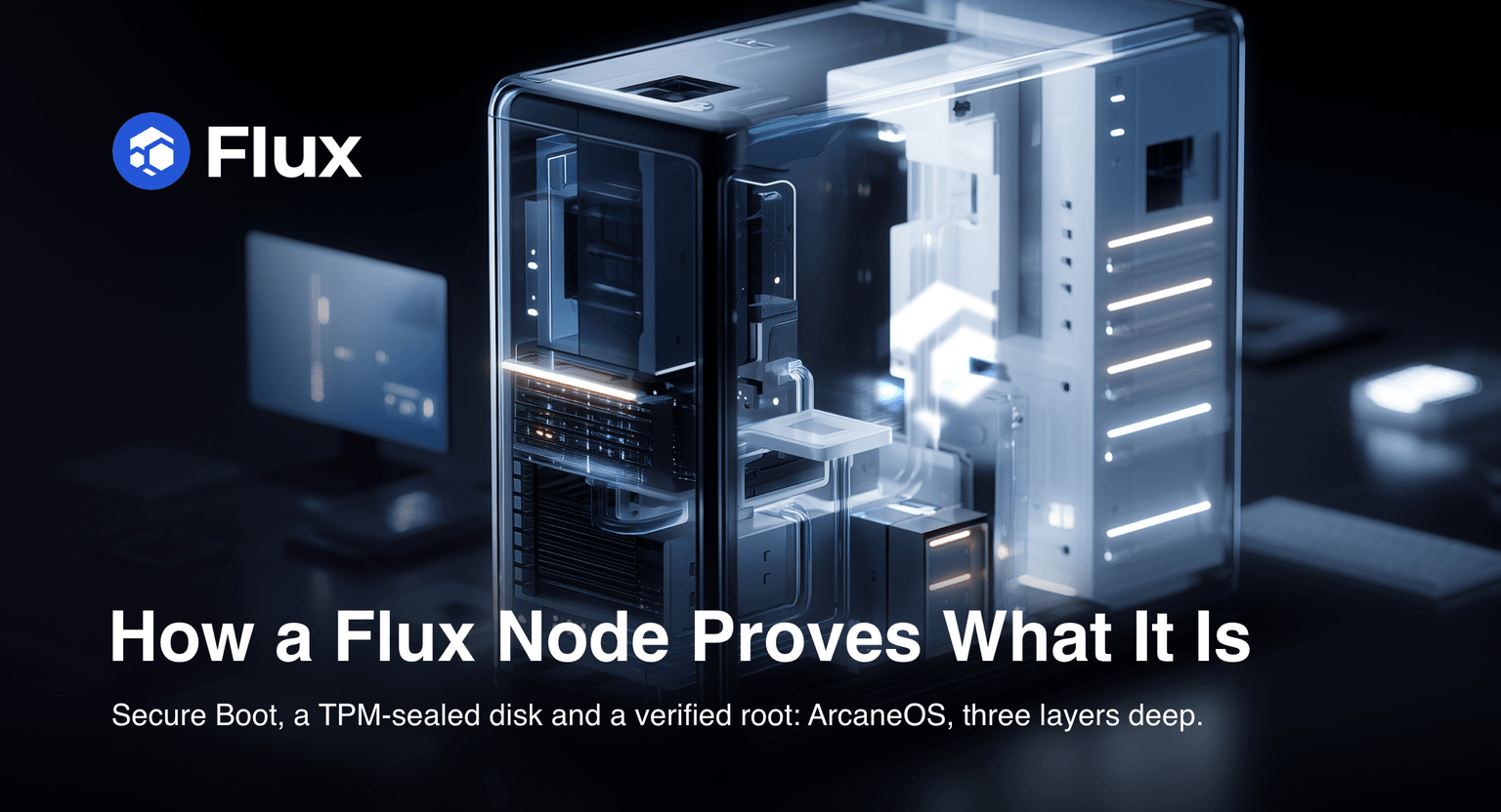 ArcaneOS: How a Flux Node Proves What It Is