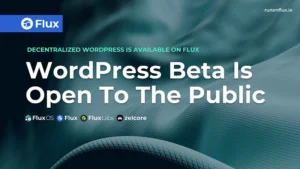The WordPress On Flux Beta Is Live